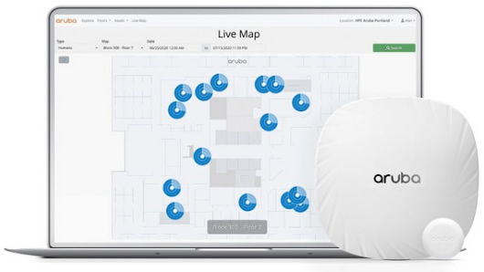 aruba WLAN Contact Tracing
